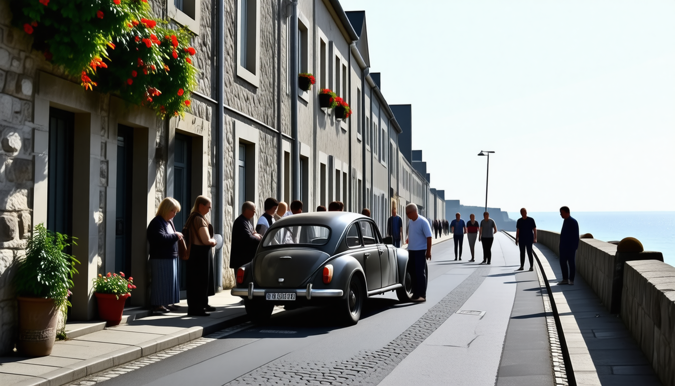 découvrez comment une voiture endommagée à saint-malo intrigue les habitants d'un quartier. plongée au cœur des réactions des résidents face à cet événement insolite.