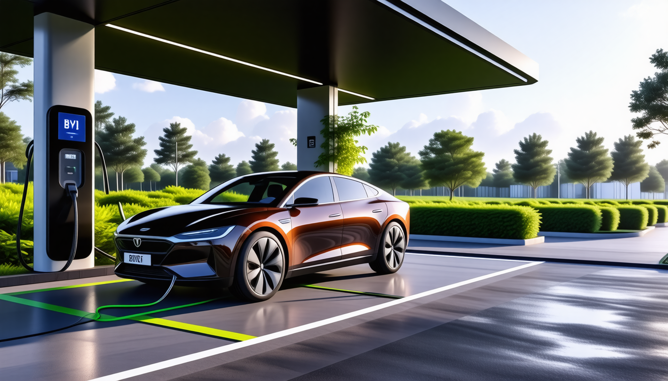 BYD révolutionne la recharge électrique : un système ultra-rapide aussi efficace qu’un plein d’essence