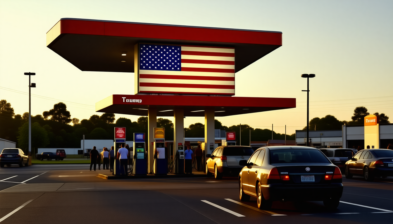Carburants : comment la stratégie douanière de Donald Trump pourrait influencer positivement les prix à la pompe