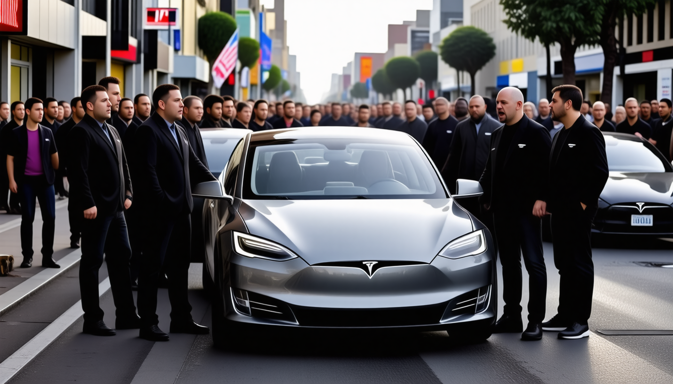 Des conducteurs de Tesla confrontés à un véritable calvaire : insultes, agressivité et actes de vandalisme depuis cinq mois