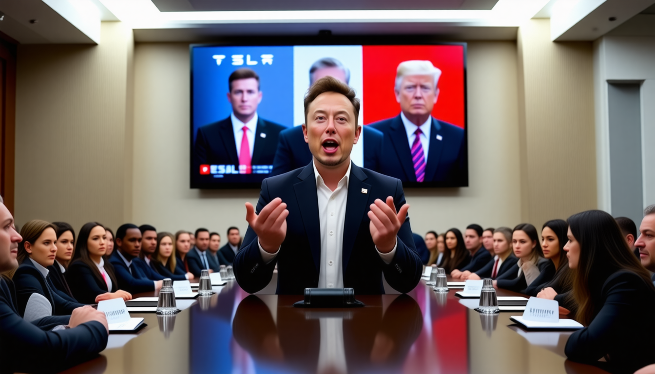Elon Musk prédit que Donald Trump répondra à ses critiques sur Tesla