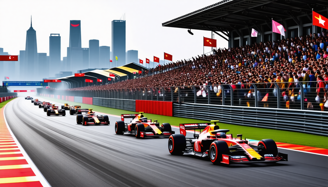F1 – Grand Prix de Chine : Ne manquez pas la course en direct dès 8h – Retrouvez toute l&rsquo;actualité sportive sur Orange