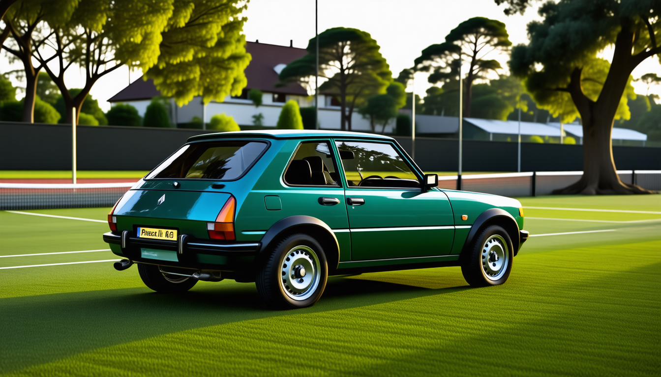La Renault 5 Roland Garros : au prix d’une Renault 4, un héritage automobile revisité !
