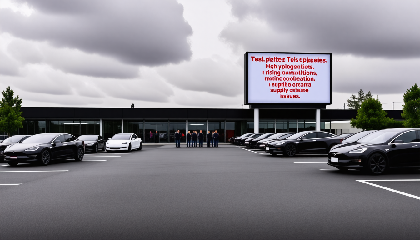 La chute des ventes de Tesla en Europe : quelles en sont les raisons cachées ?