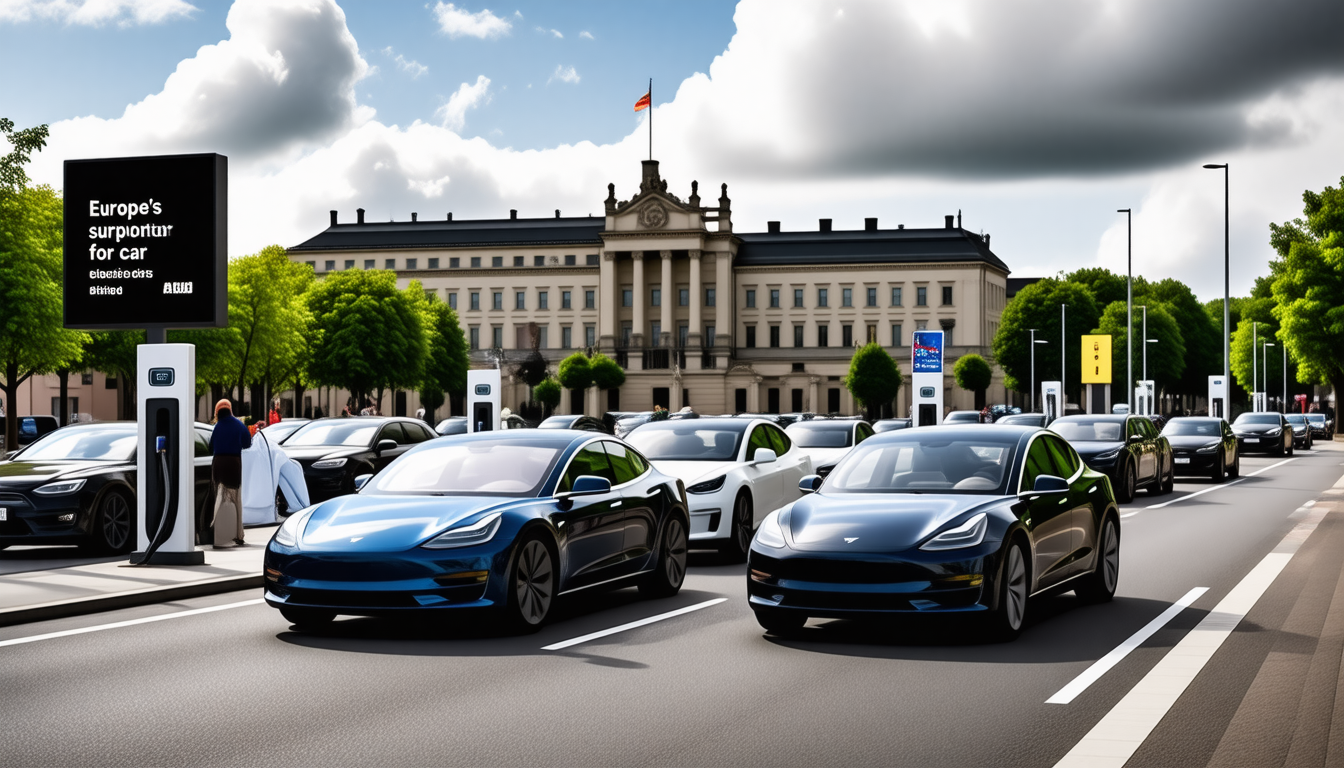 Le soutien de l’Europe à la voiture électrique : des révélations en demi-teinte