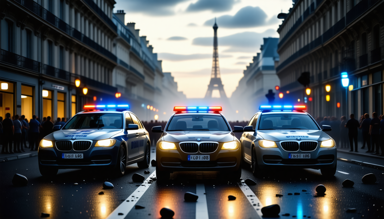 découvrez les détails choquants de l'accident récents impliquant trois voitures de police à paris, survenu après un refus d'obtempérer. plongez dans les circonstances qui ont conduit à cet incident dramatique et ses répercussions sur la sécurité publique.