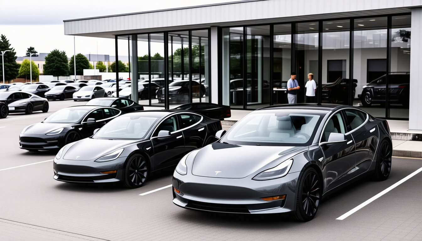 Les ventes de Tesla chutent en Europe malgré l’augmentation de la demande pour les véhicules électriques