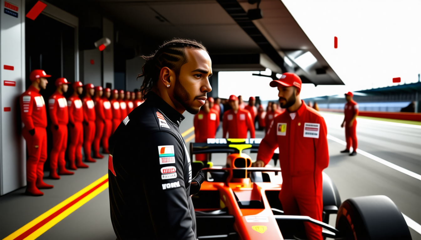 Lewis Hamilton lance des accusations contre Ferrari : une possible manipulation de sa voiture durant les trois dernières courses ?