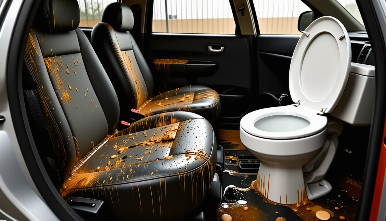 Notre voiture : un foyer insoupçonné de bactéries, plus sale qu’une toilettes ?