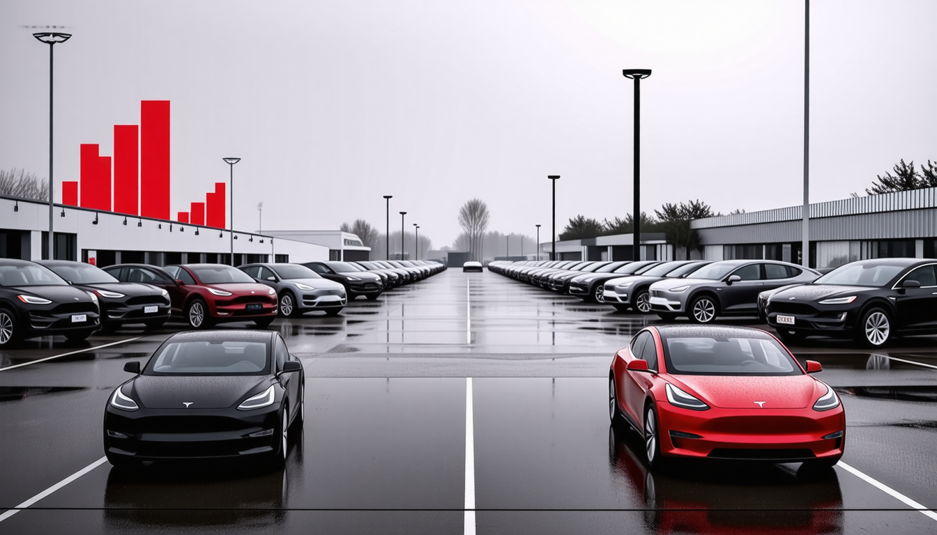 Plongée des ventes de Tesla en Allemagne : une chute de 76% en février par rapport à l’année précédente