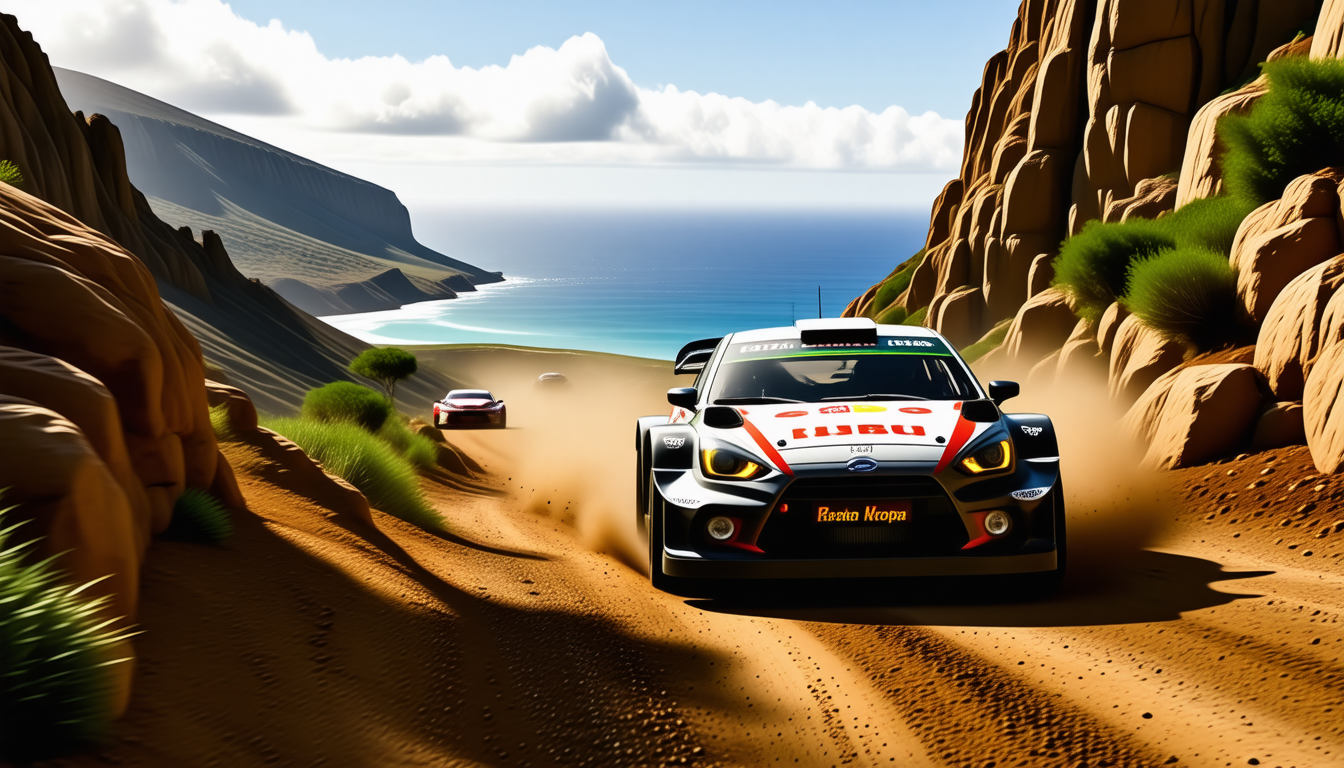 Rallye WRC aux îles Canaries : Rovanperä maintient la première place tandis que Fourmaux grimpe à la sixième position