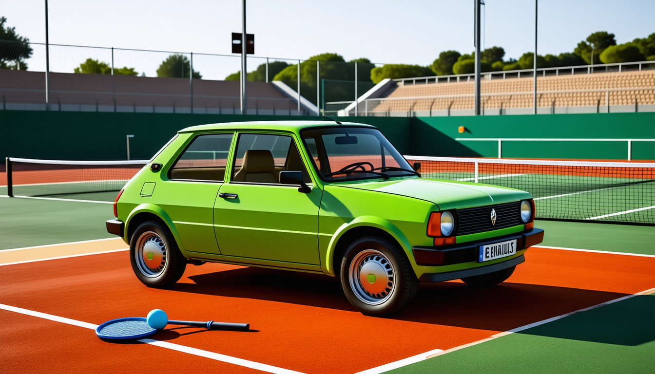 Renault 5 Roland Garros : au prix d’une Renault 4, l’élégance sportive à portée de main !