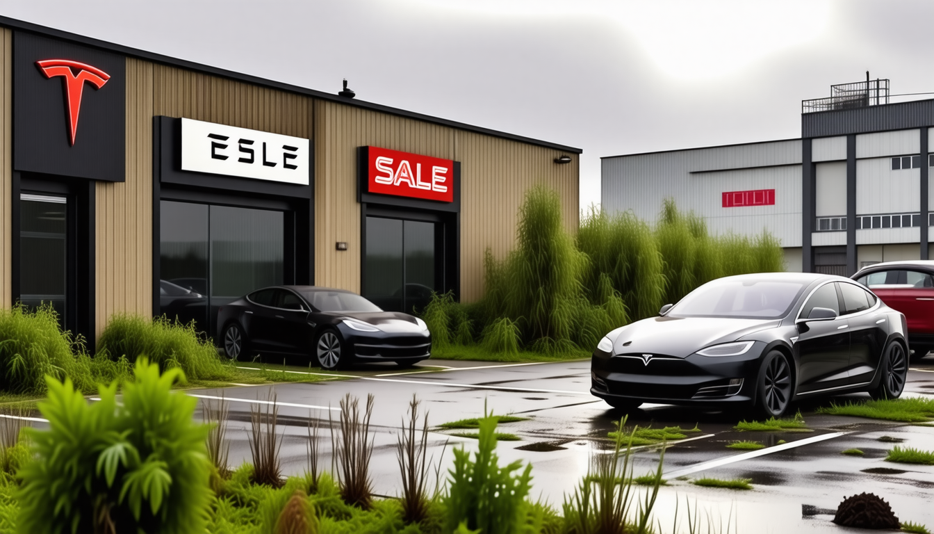 Secteur Automobile : La Dégringolade des Ventes de Tesla en Allemagne
