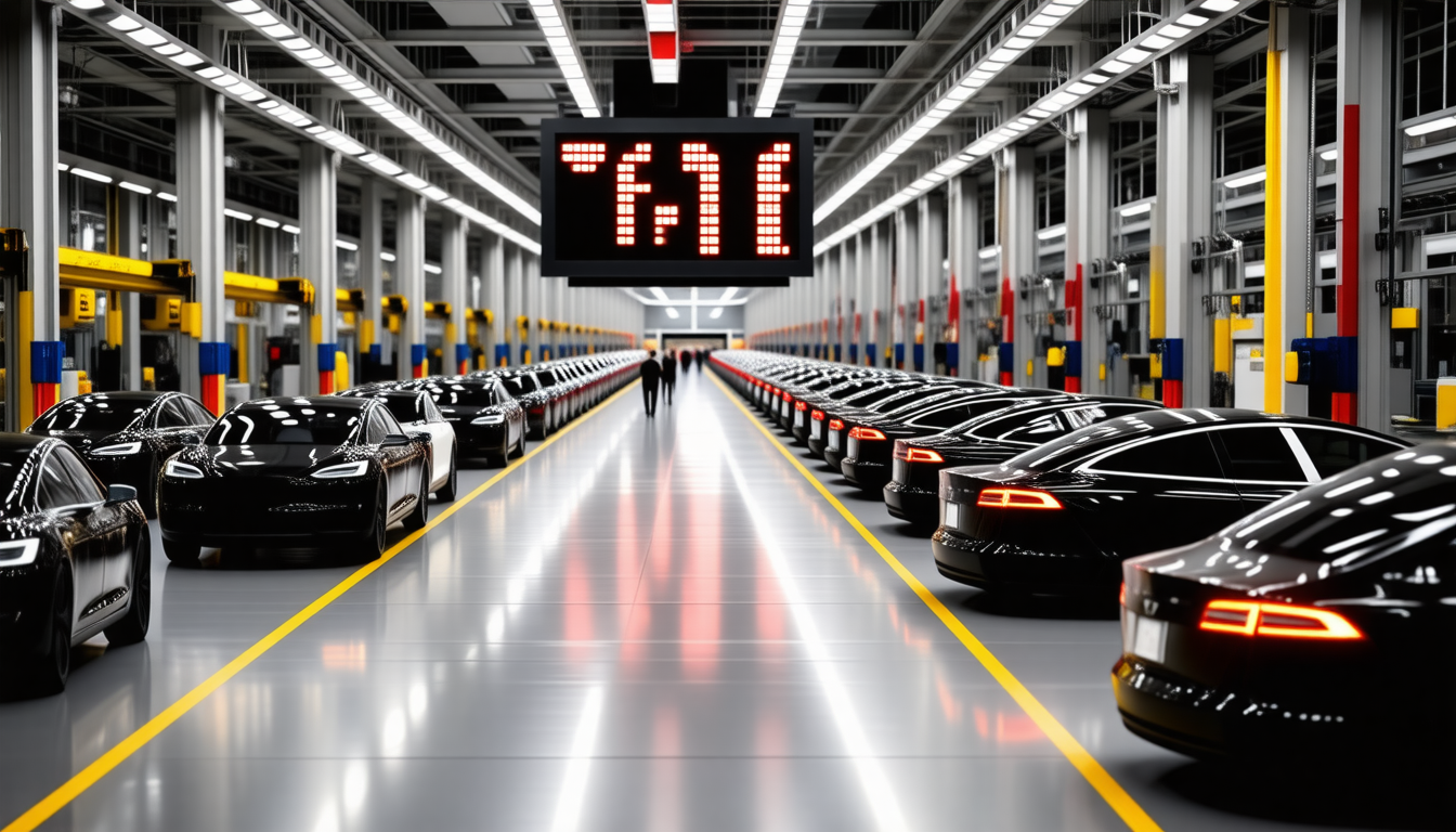 Tesla : un plongeon des ventes pour les véhicules produits en Chine
