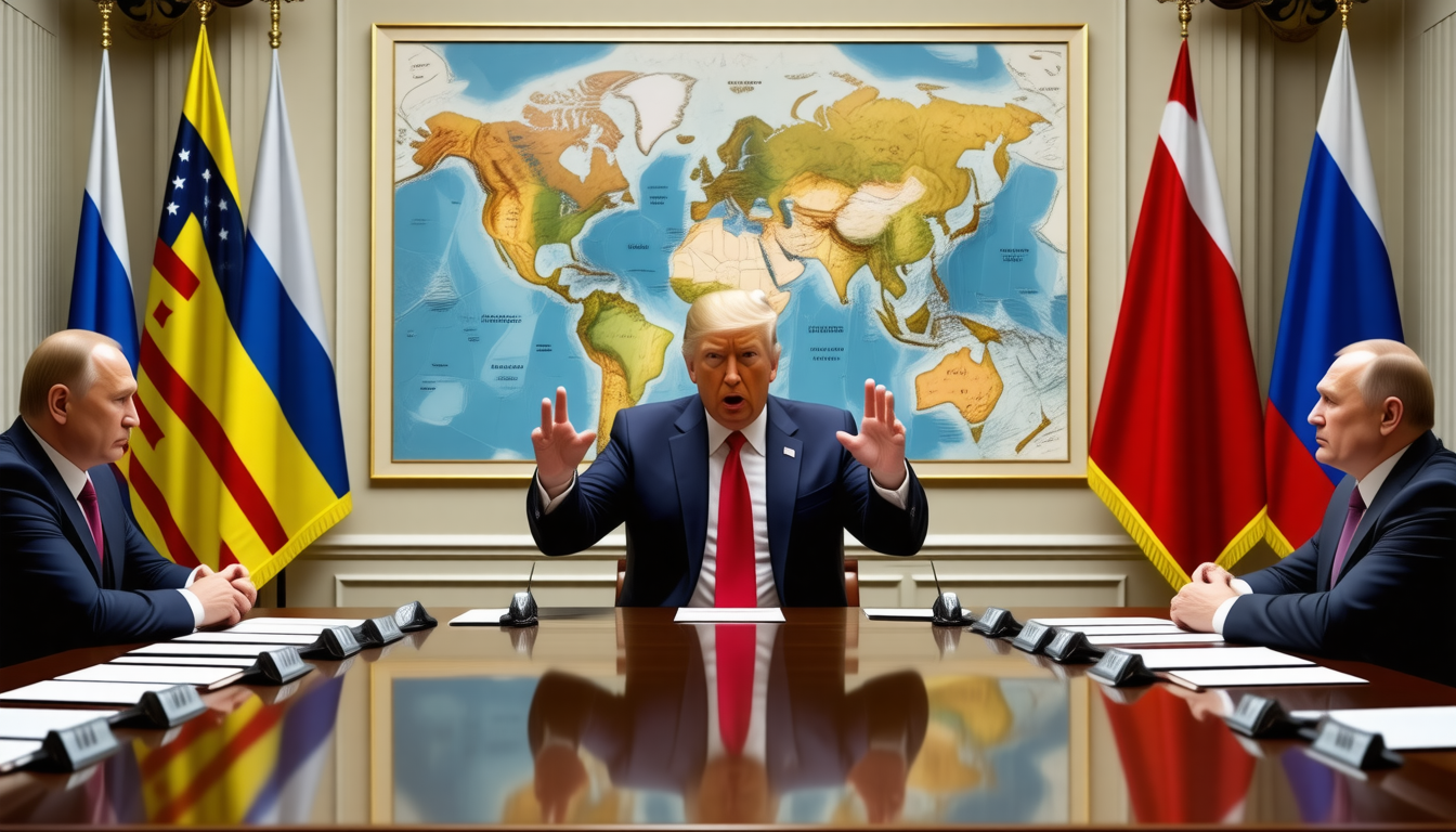 Trump exprime son mécontentement envers Poutine à cause des bombardements intensifiés en Ukraine