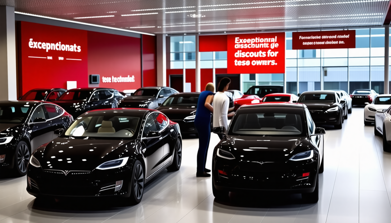 profitez d'offres exceptionnelles proposées par un constructeur automobile pour les propriétaires de tesla souhaitant échanger leur véhicule. découvrez des réductions exclusives et les avantages d'un nouveau modèle dès aujourd'hui.