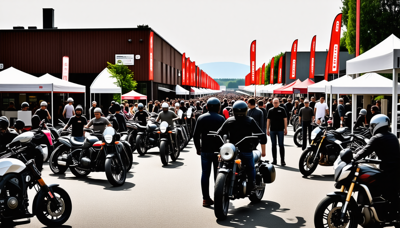 Un nouvel espace dédié aux motards : le plus grand village moto d’Europe a ouvert ses portes à seulement 10 minutes de Lyon