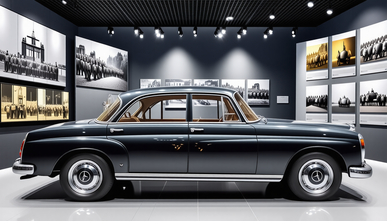 découvrez l'incroyable histoire de la voiture d'adolf hitler, désormais transformée en attraction à cholet. plongez dans le passé avec cette pièce historique unique, où patrimoine et mémoire s'entremêlent pour offrir une expérience captivante.