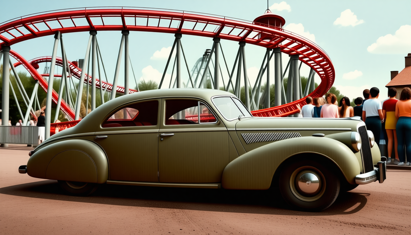Un témoin historique exceptionnel : la voiture d’Adolf Hitler transformée en attraction à Cholet