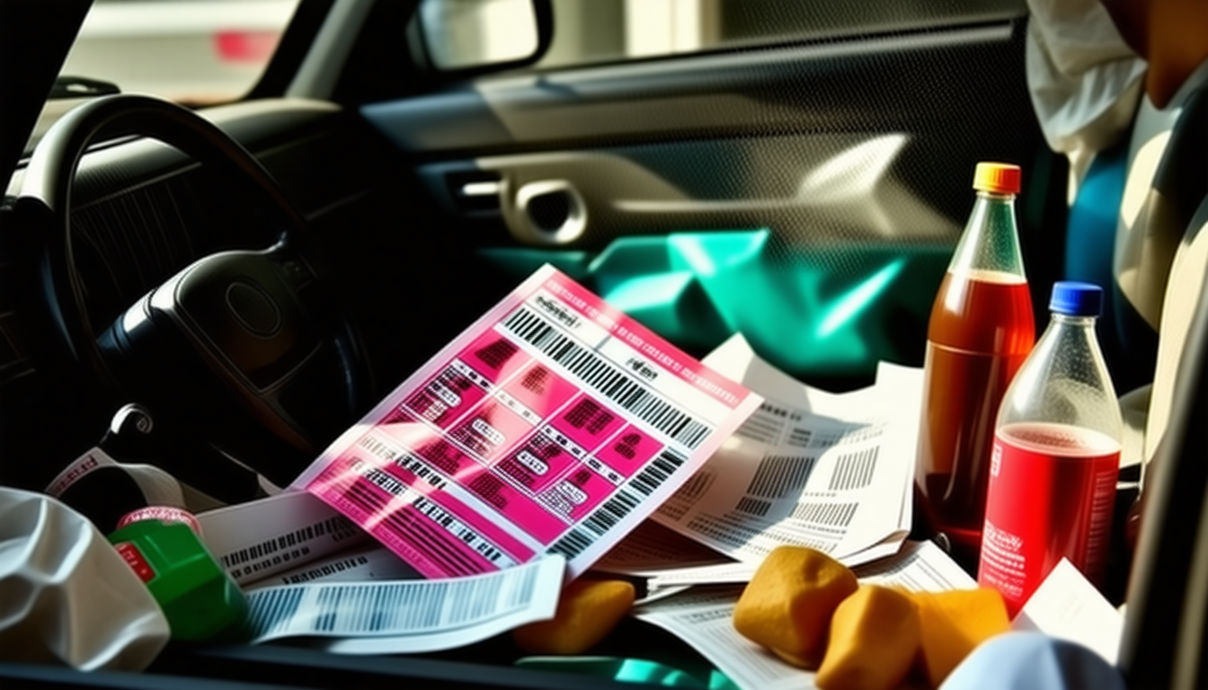 découvrez l'incroyable histoire d'une personne dont un ticket de loterie oublié dans une voiture en désordre a changé sa vie à jamais. un mélange de chance et de surprise qui prouve que la fortune peut frapper aux moments les plus inattendus!