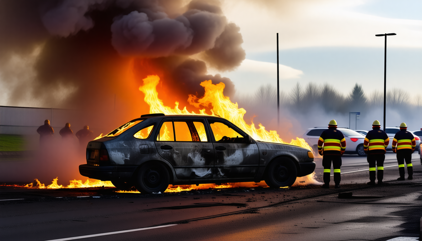 Un tragique incendie automobile à Saint-André : la victime ne ressuscite pas