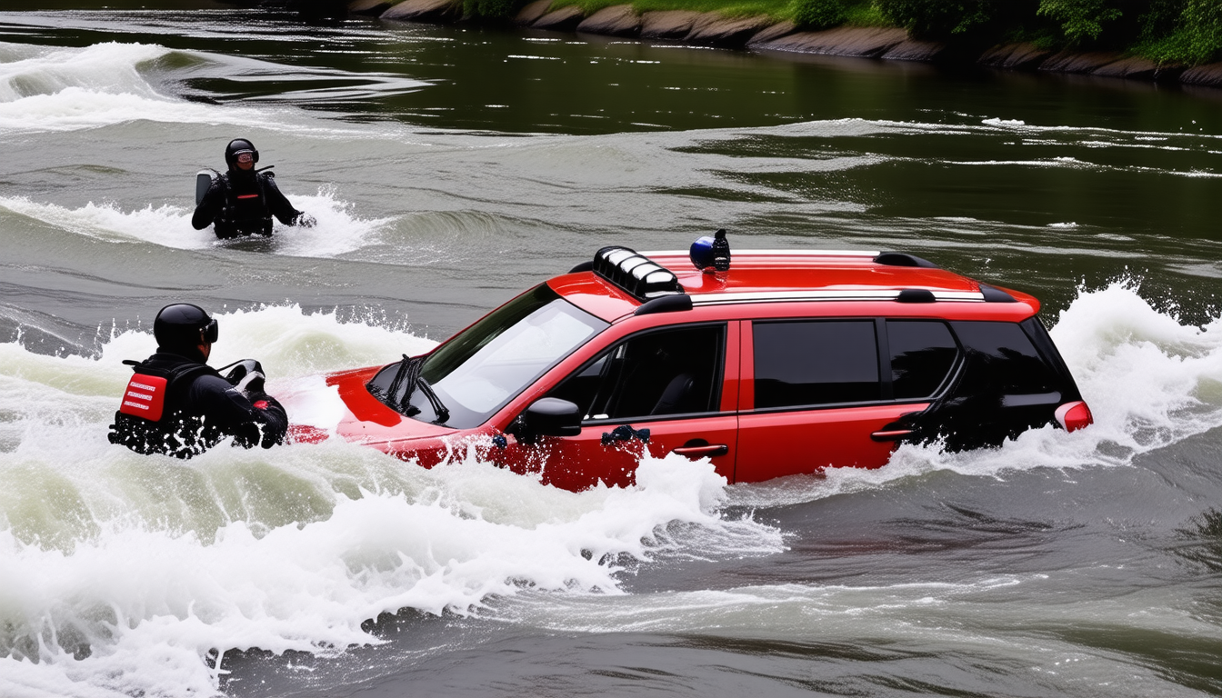 un vaste déploiement est en cours près de rouen pour localiser une voiture et sa conductrice immergées dans la seine. les équipes de secours se mobilisent pour mener des opérations de recherche intensives, témoignant de l'urgence et de la gravité de la situation. restez informés des derniers développements.