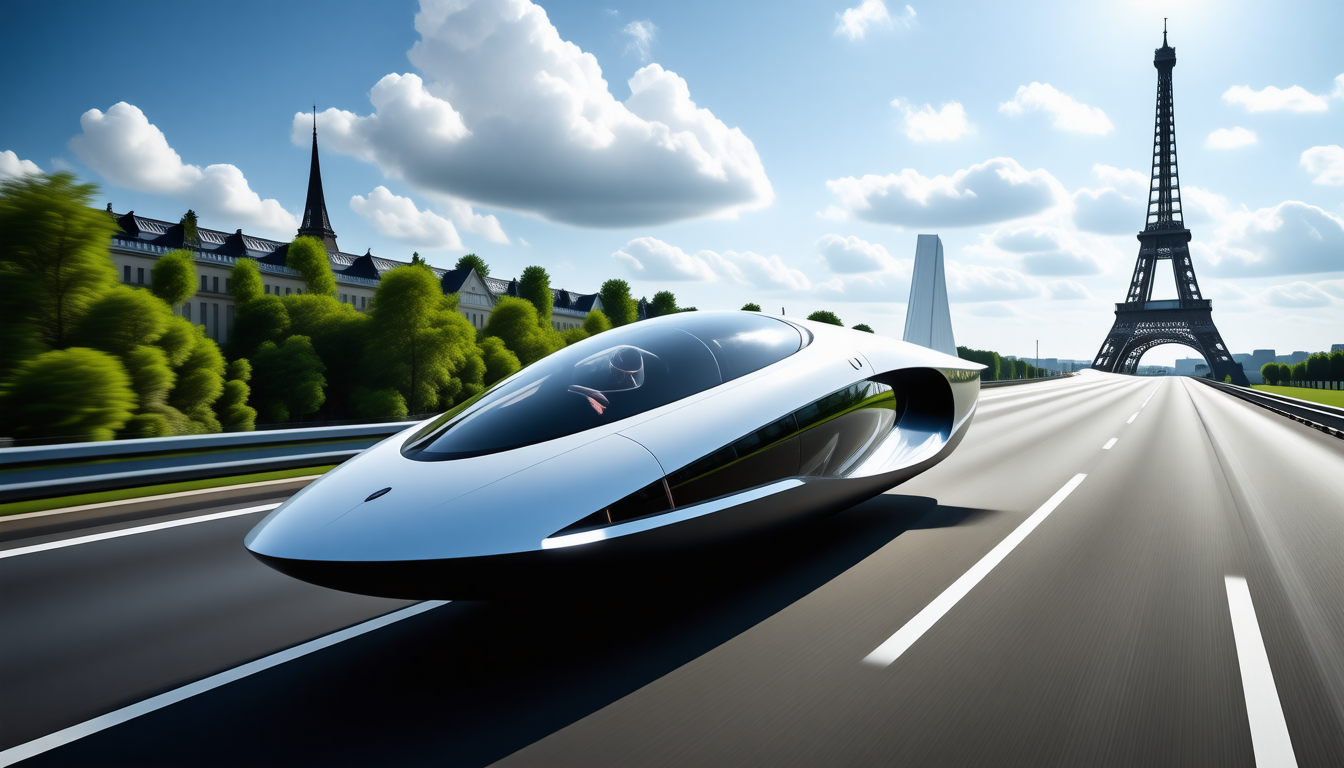 Une voiture volante capable d&rsquo;atteindre 160 km/h va bientôt faire son entrée en France, que ce soit sur route ou dans les airs.
