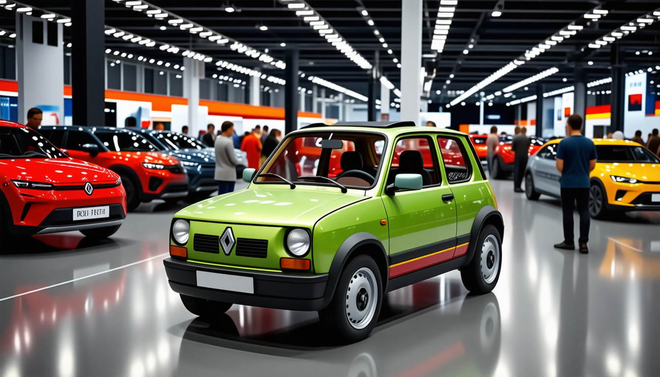 Ventes de voitures : la R5 électrique en tête des classements
