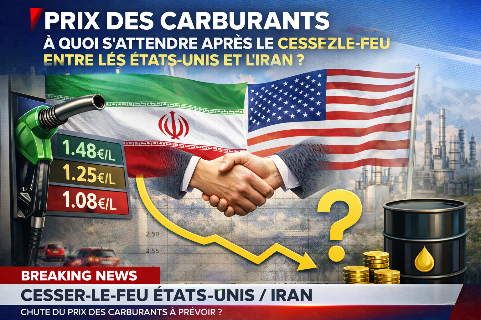 Depuis le déclenchement du conflit américano-iranien le 28 février, les automobilistes français subissent une flambée historique des prix à la pompe. Le gasoil a bondi de plus de 60 centimes en quarante jours, frôlant parfois les 3 euros le litre, [&hellip;]