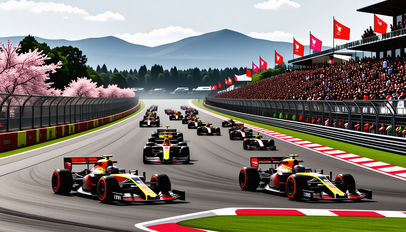 formule 1 – le grand prix du japon à suivre en direct sur orange actualités