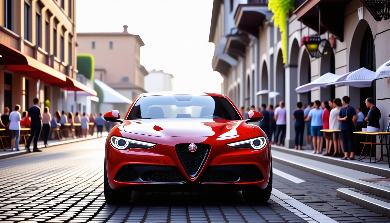 les premières images du nouveau alfa stelvio dévoilées en avant-première